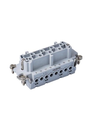 Tp Electric 24 1616 200 01 16x16A  Priz Çekirdek Vidalı Bağlantı 1 16 Vid54 Vidalı