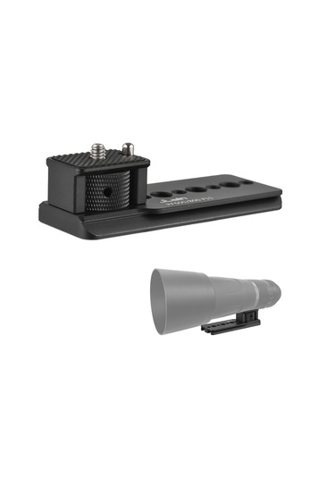 Youmex Kamera Lens Tripod Mountholder, Rf600mm/800mm F11 Is Stm İçin Uyumlu, Alüminyum, Arca-swiss Hızlı Serbest Bırakma, 1/4" & 3/8" Delikler, Çizik Korumalı