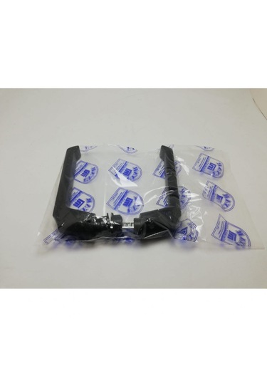 Uyar Kapı Kolu Parma İzli Siyah Enka533