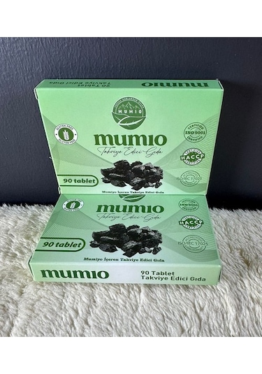 Mumio Shilajit Takviye Edici Gıda 2 x 90 Tablet﻿﻿