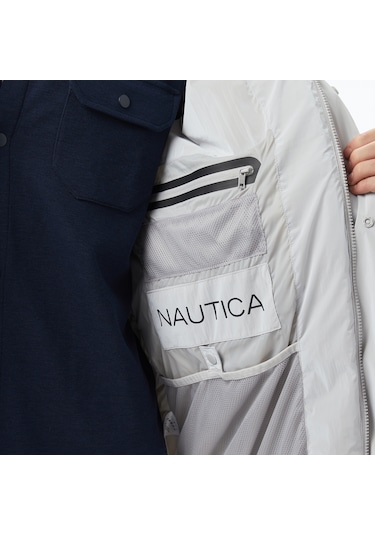 Nautica Erkek Gri Regular Fit Mont Düz J57043t Gri
