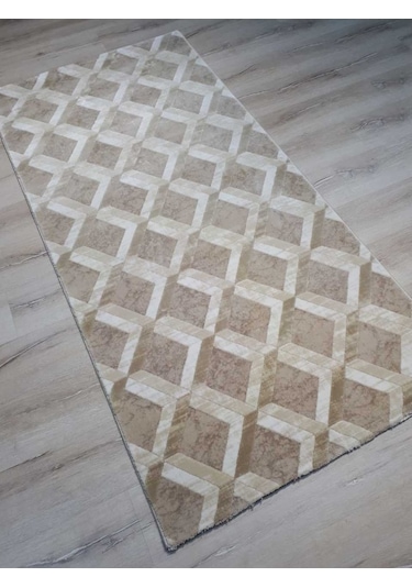 Armis Halı Kolaj A316A Vizon Halı Yolluk 80X150 Cm