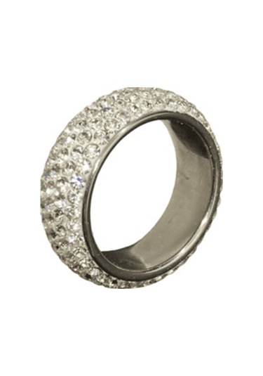 Göz Kamaştıran Parlak Pırlanta Görünümlü Taşlı Şık Özel Günler 316l Çelik Yüzük 17 Ölçü Beyaz