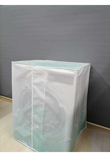 Çamaşır Makinesi Örtüsü Mavi