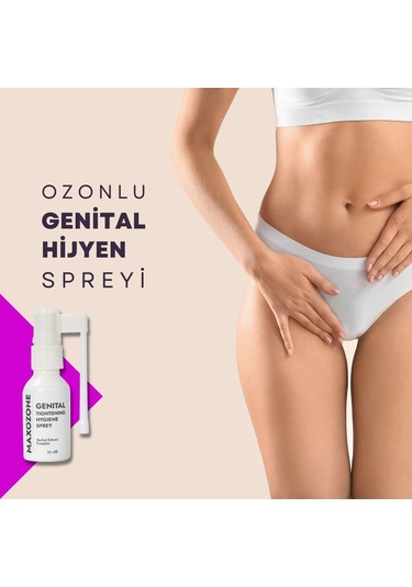 Max Ozone Ozonlu Genital Bölge Hijyen Spreyi 28 ML