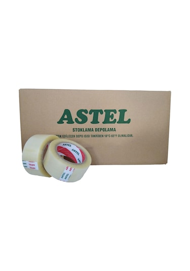 Astel Koli Bandı 45X100 Şeffaf 60 Adet