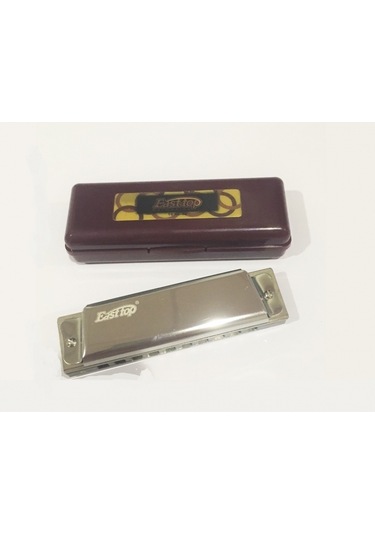 East Top T10 Paslanmaz Çelik Gövde / 10 Delikli / Gümüş-Altın Ren