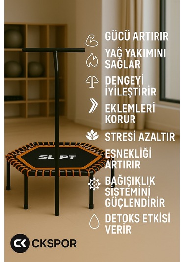 135 Cm '' 54 Inç Tutmalı Step Trambolin Cks-66