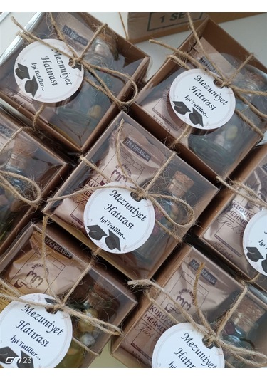 Farklı Market Kahve Ve Çakıltaşı Çikolata Hediye Kutulu 5 Adet