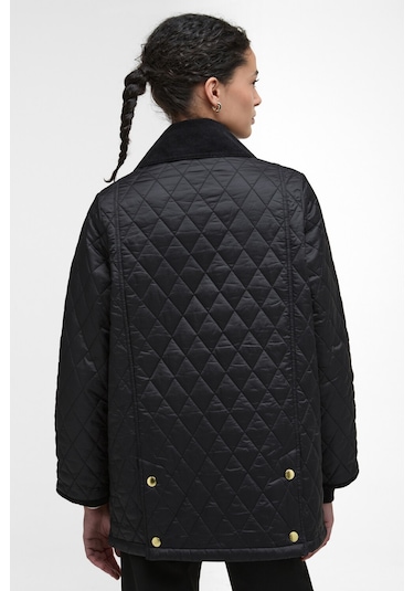 Barbour Modern Beadnell Kapitone Ceket Bk91 Black/classic Siyah