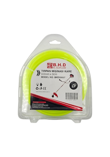Fixonic B.h.d Bhd00657 3mm 50m Kare Tırpan Misina