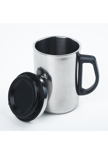 500 Ml Paslanmaz Çelik Seyahat Yalıtımlı Kupa Kahve/su/çay Bardağı 350 Ml Hediye Yeni 500 Ml