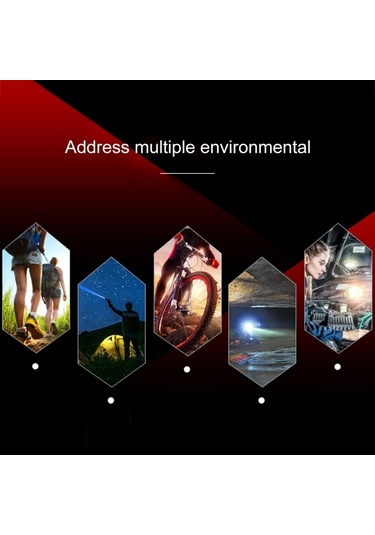 Sones A1 Usb Şarjlı Suya Dayanıklı Sabit Odaklı Xpe + 3 Modlu Ve Saklama Kutulu Cob El Feneri Siyah