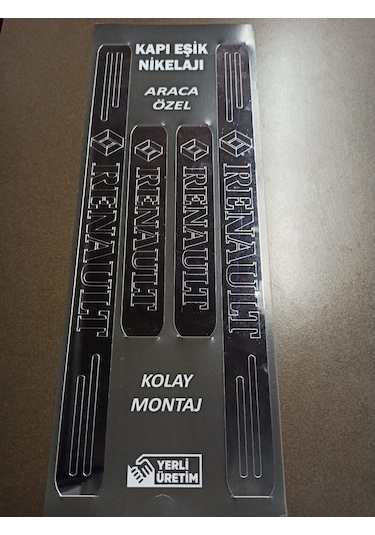 Renault 12 Uyumlu Kapı Eşiği Ve Ayna Yağmur Koruyucu (554237609)
