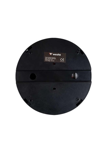 Westa Ws-1119tb 13 Cm Sıva Üstü Siyah Tavan Hoparlör