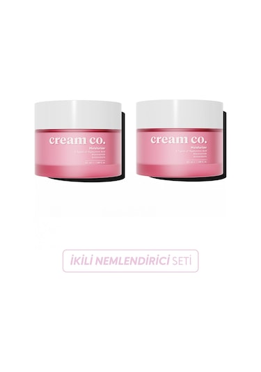 Cream Co. Moisturizer Seti 2 x 50 ML