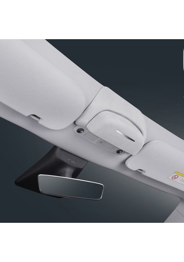 Araba Gözlük Kutusu Gözlük Kutusu Güneş Gözlüğü Tutucu Otomotiv İç Mekan Depolama Kutusu Tesla Model Y İçin Kolay Kurulum Değiştirme