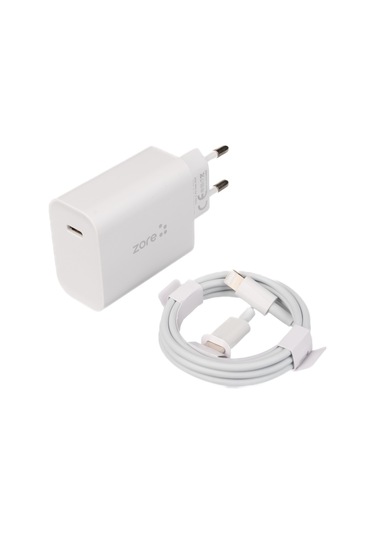 Mobilefix Xmac Serisi X7 Type-c To Lightning Ev Şarj Aleti 20w - Beyaz Beyaz