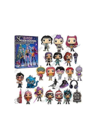 Korean Wave Devil Hunter Advent Festival Blind Box Christmas Tree Decoration Acrylic Pendant 2025