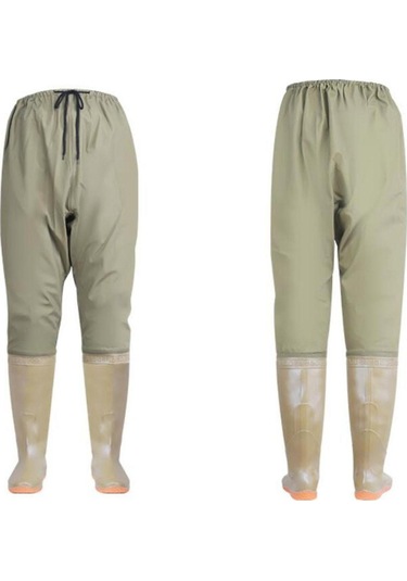 Suntek Bel Waders, Açık Hava Kano Suyu Için Pvc Bootfoot 40