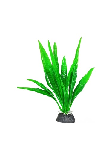 Fancy Fish Akvaryum Dekoru S737 Platik Bitki 18 Cm