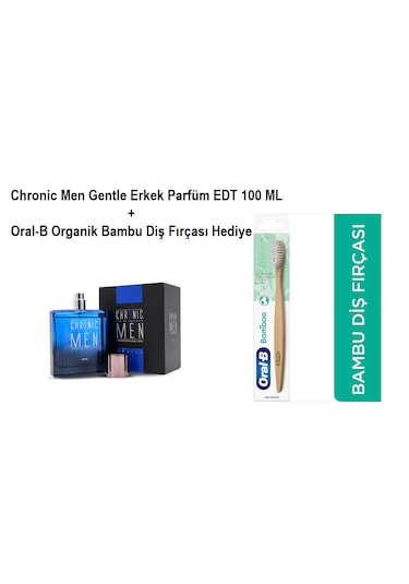 Chronic Men Gentle Erkek Parfüm 100 ML + Diş Fırçası
