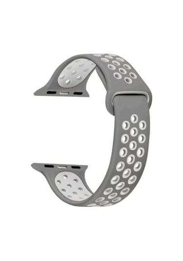 Apsuwa Apple Uyumlu  Watch 10 46mm Kordon Kayış Silikon Delikli Soft