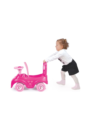 Dolu Unicorn Bingit Pedalsız Araba Pembe 2522