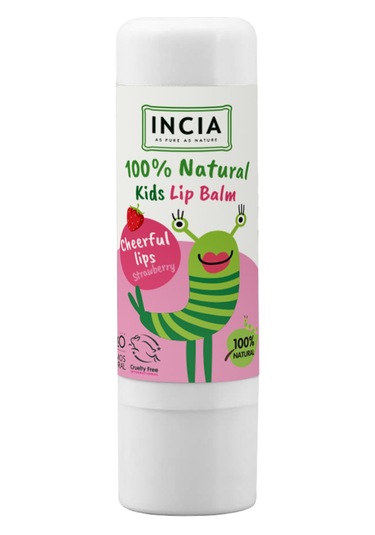 Incıa Doğal Kids Dudak Besleyici Çilek Dudak Bakım Kremi