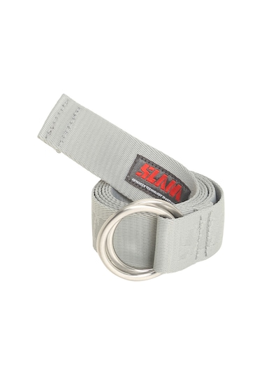 Slam Slam Logo Belt Unisex Gri Kemer W05 Gri