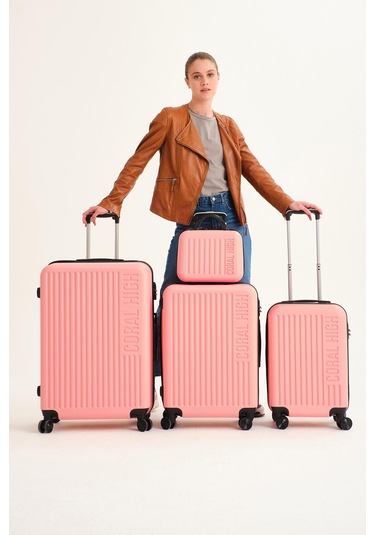 Coral High Abs Pudra 3'lü Valiz Seti 16525 Pudra