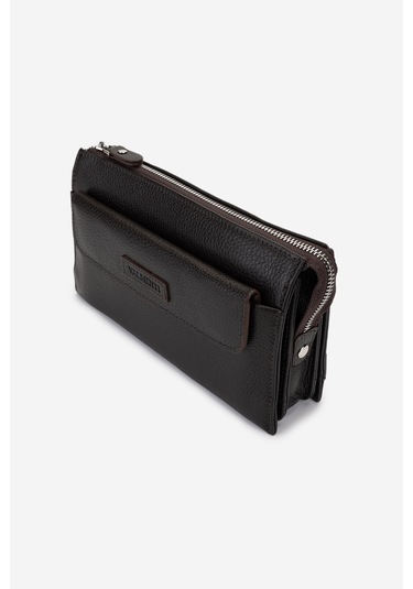 Valmenti Erkek Hakiki Deri Kahverengi El Çantası 147 1002-e Erk Cnt Y25 Kahve Fltr Kahverengi