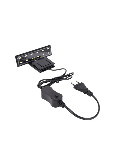 Qingmipy Akvaryum Bitkileri Ve Balıklar İçin Led Işık, 5w Enerji Tasarruflu, Plastik Kasa, Sıkma Montajlı, Avusturya Standartı 220v