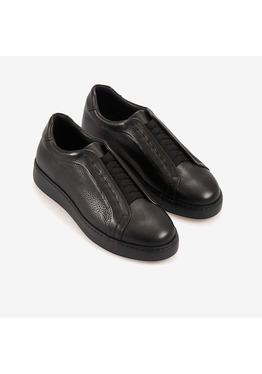 Mocassini Gold Erkek Spor & Sneaker Ayakkabı 7746 Siyah