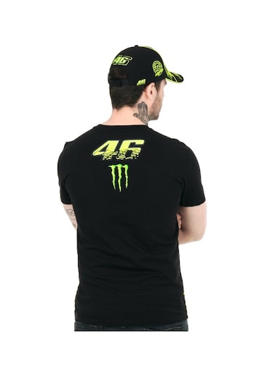 Yeni Vr46 Valentino Rossi Monster Energy Kısa Kol Tshirt al