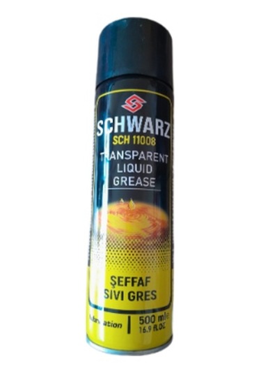 Schwarz 3 Adet Sıvı Gres Yağı Sprey 3 Adet 500 ML