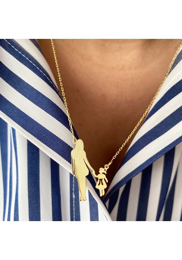 Simurg Jewellery Anneler Kız Gümüş Kolye