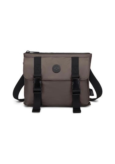 Smart Bags Gumi Bakır Unisex Çapraz Askılı Çanta SMB8657 Vizon