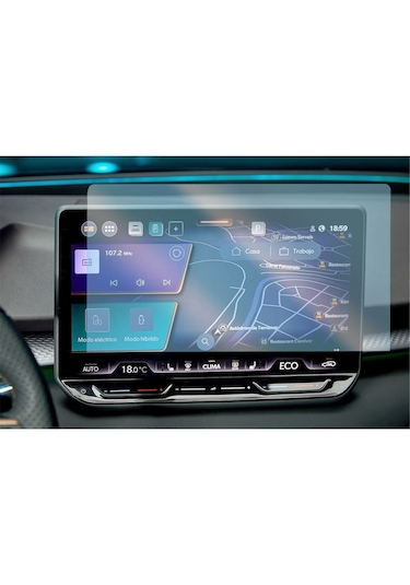 Cupra Terramar Uyumlu Ekran Koruyucu 12.9 İnç Multimedya Navigasy