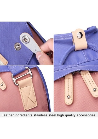 Tongxida 15.6 Dizüstü Bilgisayar Sırt Çantası, 32x42x13 Cm, Öğrenci/erkek Mekanı, Saplı, Pembe-gri Renk Pembe - Gri