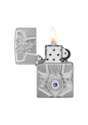 Zippo Çakmak 49289 Armor Medieval Design Lighter Orta Çağ Tasarım
