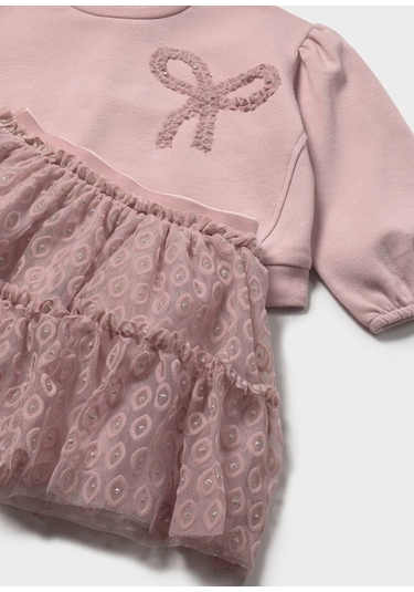 Mayoral Kız Bebek Etek Takım 2923 Pudra