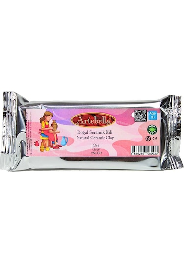 Artebella Doğal Seramik Kili Beyaz 250 Gr