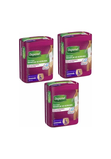 Emici Külot Büyük Boy Kadın 27 Li