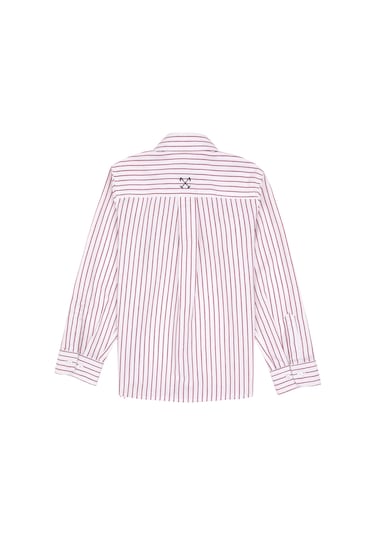 U.s. Polo Assn. Erkek Çocuk Kırmızı Gömlek Desenli 50316675-vr030 Kırmızı