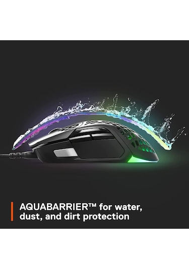 Steelseries Aerox 5 Gaming Mouse 9 Programlanabilir Tuş Ip54 Pc/m