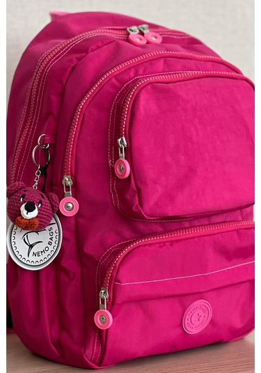 Nemo Group Fuşya Okul Seyahat Sırt Spor Çantası