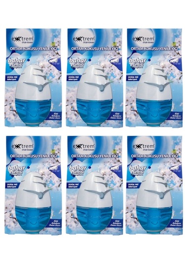 Extrem Oda Ortam Ofis Araba Banyo Kokusu 100 X 6'lı Bahar Esintisi