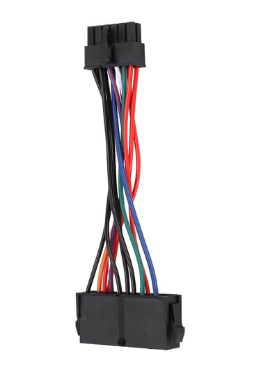 Mufunye Lenovo Q77/b75/a75/q75 Anakartı İçin 24pin Atx'den 14pin'e Çevirici Kablosu, 18awg Bakır Tel, 15cm Uzunluk, Plug & Play Güvenlik Kilitli