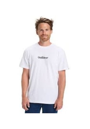 Quıksılver Fınelıne Erkek Bright White - Solid T-shırt Eqyzt08174-wbb0 Beyaz